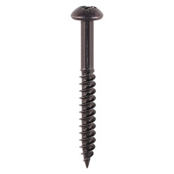 BLACK RND HEAD SCREW PRE PACK