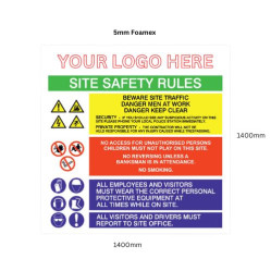 SITE SAFETY SIGNAGE FOAMEX