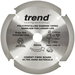 FIBRE CEMENT SAW BLADE