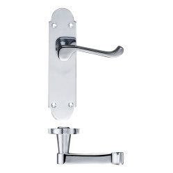 DESIGNER LEVER ON PLATE HANDLE