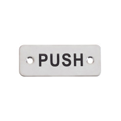 PUSH / PULL SSS SIGNAGE