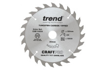 Trend CSB/16024 Craft Saw Blade 160 x 24T x 20mm Bore*