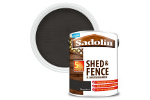 Sadolin Shed And Fence Paint Ebony Wood 5L