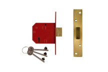 Union 2134E BS 5 Lever Deadlock SC 67mm*