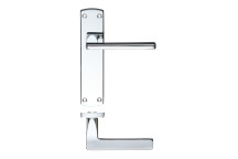 Door Handle Leon Lever On Plate Latch CP*