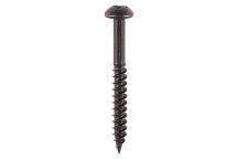 Pre Pack Woodscrew Black Round Head 10 x 1 1/2 (8)