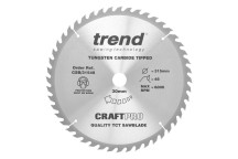 Trend CSB/31548 Craft Saw Blade 315 x 48T x 30mm Bore*