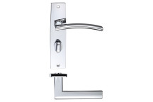 Door Handle Amalfi Lever On Bathroom CP*