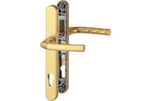 UPVC Door Handle Mp Levers 92 Gold 215 Bc*