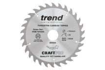 Trend Craft Saw Blade 184Mm X 30T X 30Mm*