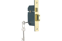 Yale Sashlock 5 Lever BS PB 64mm*