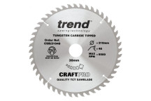 Trend CSB/21048 Craft Saw Blade 210 x 48T x 30mm Bore*