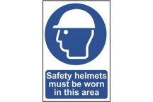 Signage Safety Helmets Must Be Worn Rigid 200 x 300mm*