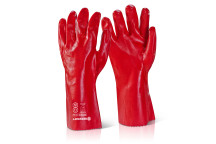 Gauntlet Red PVC 45cm One Size*