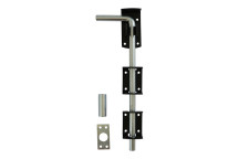 Garage Door Drop Bolt Black 450mm*