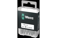 Wera Bit-Box Screwdriver Bits Tough TX30 10 Pack*