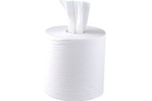 Bell Janitorial White Roll 2 Ply Centre Feed*