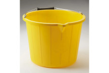 Bucket Heavy Duty Yellow 14L*