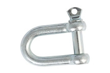 Chain Dee Shackle 6mm BZP Pk2*