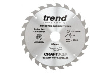 ZZ- Trend CSB/21024 Craft Saw Blade 210 x 24T x 30mm Bore*