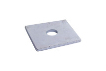 Washer Square Plate Zinc Plated M10 x 40 x 40 x 3mm