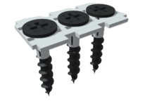 Collated Drywall Screw Coarse Black 25mm (1000)*