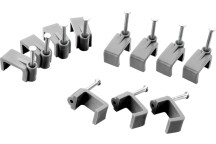 Cable Clips Twin & Earth 10mm Grey (50)*