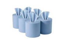 Bell Janitorial Blue Roll 2 Ply Centre Feed*