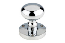 Knobset Mushroom Mortice Knob PC*