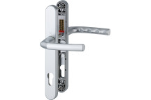 UPVC Door Handle Mp Levers 92 Silver 215 Bc*