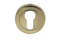 Escutcheon Euro Profile PVD 52mm*