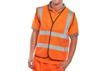 Hi Viz Vest Orange Medium*