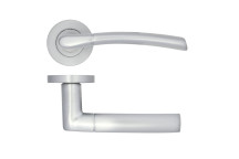 Door Handle Andorra Round Rose Lever SC*