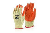 Essential Orange Latex Gloves Size 9 / L*