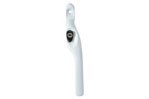 Window Handle Espag Offset White RH 40mm*