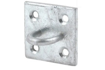 Plate With Staple Galvanised*