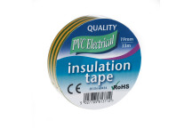 Tape Electrical Green / Yellow (33m)*