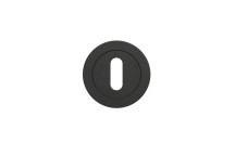 Escutcheon Std Lock Profile To Suit LC & Stanza Matt Black 52mm*