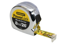 ZZ- Stanley Powerlock Tape Measure 8m*