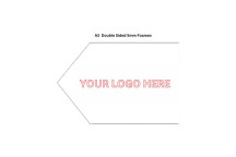 Custom Logo 5mm Foamex Sign A3 Double Sided *