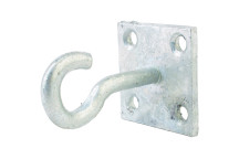 Plate With Hook Galvanised*