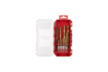 Milwaukee Shockwave HSS-G Red Hex Impact Titanium Drill Bits 10pc*