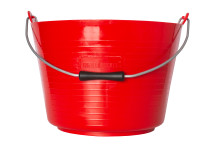 Red Gorilla Flexi Bucket Red 22L