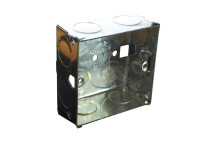 Metal Back Box 2 Gang 25mm*