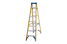 Werner Stepladder 8 Tread Fibreglass En131*