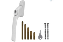 Window Handle Multi Spindle Espag Handle White