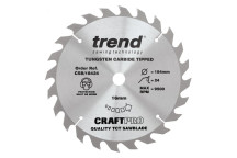 Trend CSB/18424 Craft Saw Blade 184 x 24T x 16mm Bore*