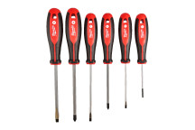 Milwaukee Tri Lobe Screwdriver Set PZ/SLT 6pk*