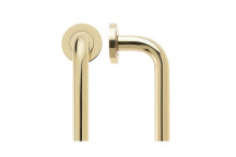 Pull D Handle On Rose PB 19 x 225mm*