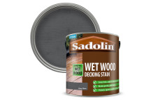 Sadolin Wet Wood Decking Stain Grey Slate 2.5L